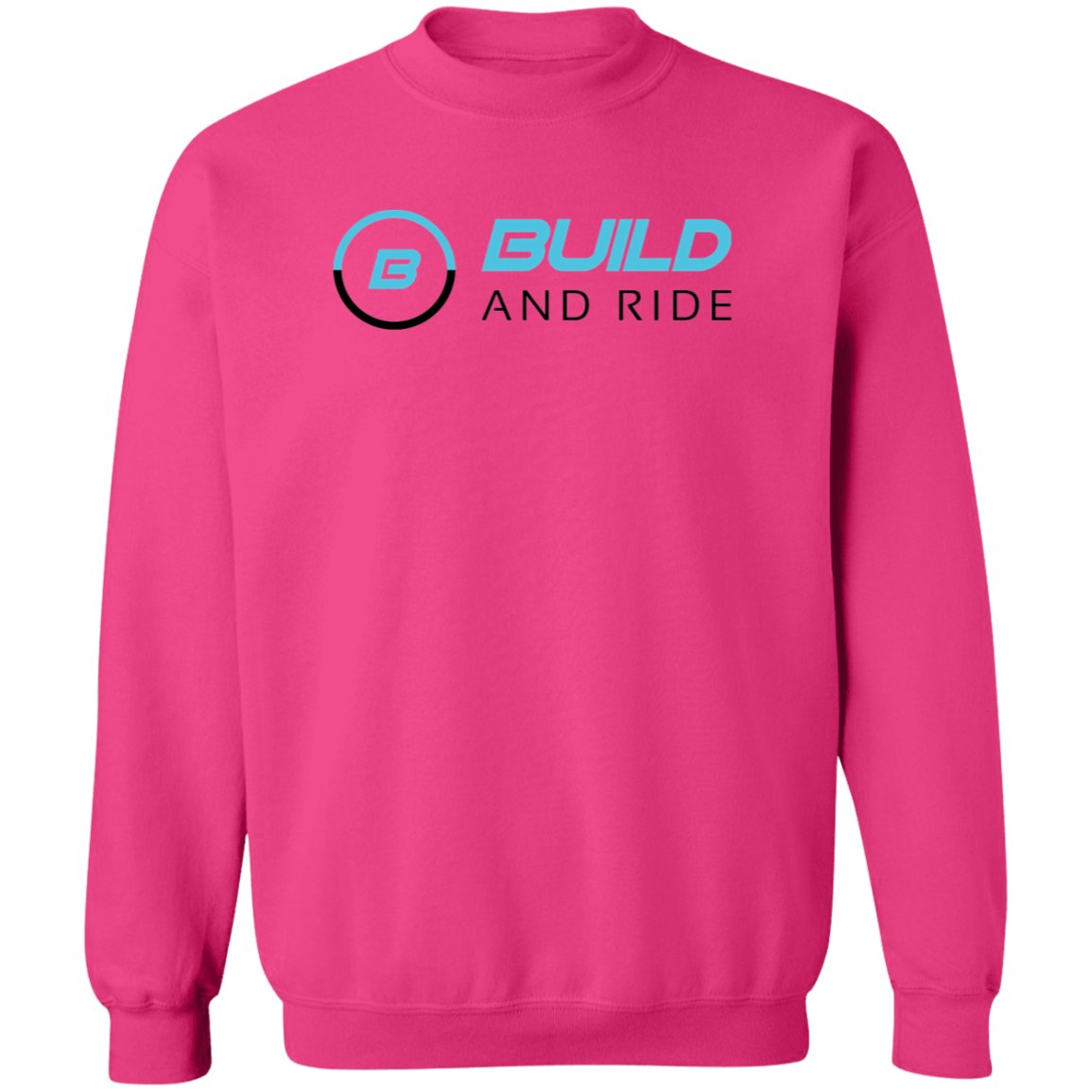 Build And Ride Crewneck Sweatshirt - Build And Ride