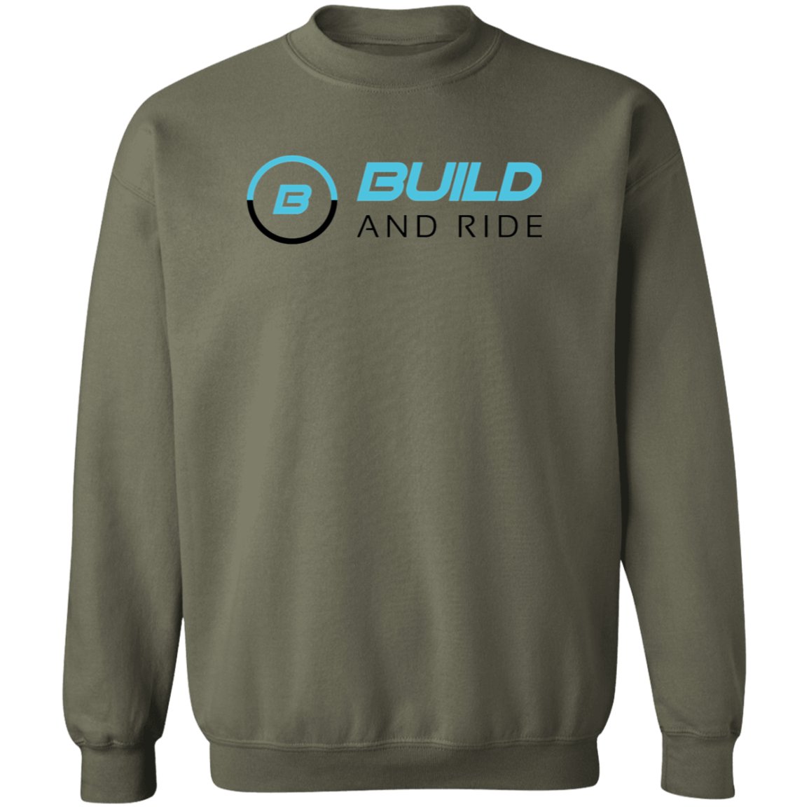 Build And Ride Crewneck Sweatshirt - Build And Ride