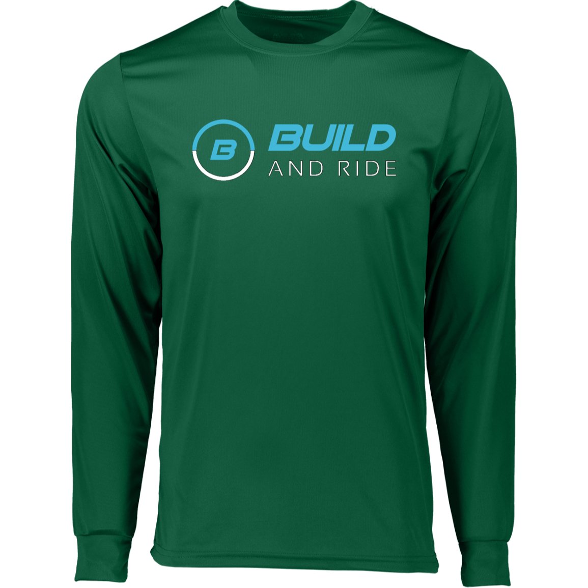 Build And Ride Long Sleeve Moisture-Wicking Tee - Build And Ride