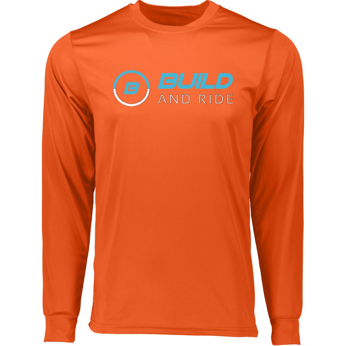 Build And Ride Long Sleeve Moisture-Wicking Tee - Build And Ride